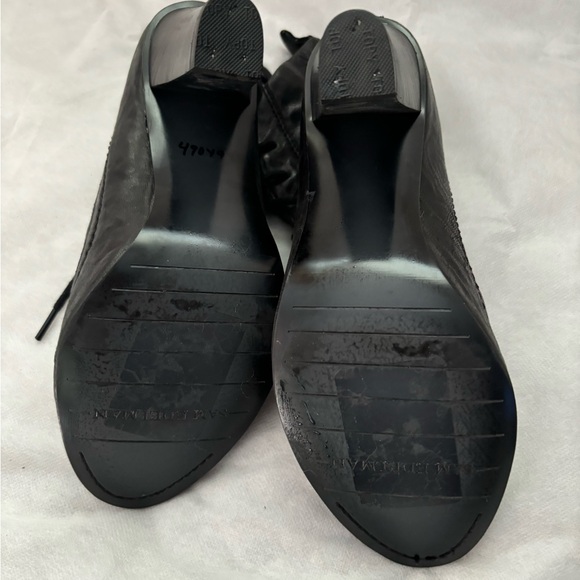 Sam Edelman Leather Peep Toe  Booties - Picture 3 of 6